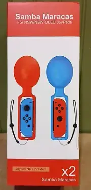 Samba Maracas for Nintendo Switch Controller OLED JoyPads