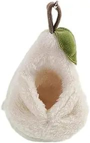 MYCENSE Pear Shaped Hamster Pouch Bed Hamster Nest Bed Decorative Plush Sugar Glider Hideout Guinea Pig Hideout for Chinchilla Mice