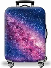 [HG & J] Luggage Cover Suitcase Protector Baggage Covers Travel Accessories Hard Shell Case Protectors Extra duribility (Blue, Large)
