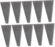 LALAFINA 10pcs Sturdy Carbon Steel Axe Wedge S for Reinforcing Axe Handles Durable Fixing Tool for Secure Fasteners and Improved Safety