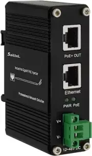 PoE Injector Industrial Gigabit PoE+ Injector,IEEE 802.3 bt 30W Hardened Adapter