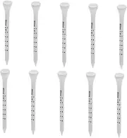 POPETPOP 50pcs Durable Wooden Golf Tees Set Reliable Golf Ball Racks Holders for Consistent Swing Accuracy