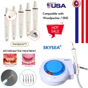 Dental Ultrasonic Piezo Scaler fit EMS Cavitron Woodpecker+5*Handpiece Replaced