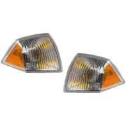 Blinker Corner Parking Light Set For 2007-2010 Jeep Compass Left and Right Side