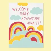 Welcome Baby Adventure Awaits