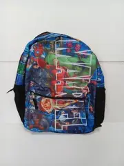 Marvel Avengers Backpack 16" Spider-Man Iron Man Thor Super Hero NWT