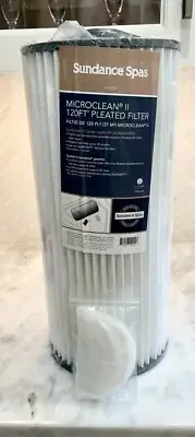 Sundance® Spas MicroClean® II 6540-507 Pleated Filter with 2 Bonnets NEW SEALED