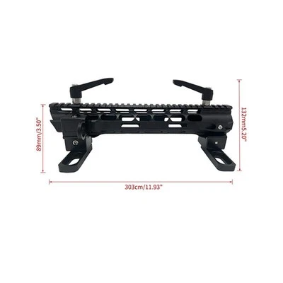 Flagpole Holder Antenna & Flag Mount Bracket for Jeep Wrangler JK JKU JL JLU