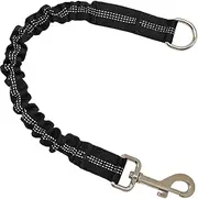 BTINESFUL Bungee Dog Leash Extension, 18”Dog Shock Absorber Extender, Works with Any Leash for Walking, Jogging, Training, Playing