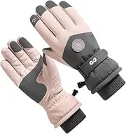 [Generic] Hiking Gloves for Women - Snow Gloves for Women, Winter Work Gloves Windproof Ski Gloves | Ski Gloves Hiking Gloves Winter Padded Gloves for Women