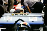 Jackie Stewart talks Ken Tyrrell in pit lane German GP 1970 Old Photo 1