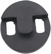 Kisangel 1pc Rubber Cello Mute Durable Mute for Violoncello Black Flexible and Wear Resistant for Practice Smooth Finish Protects Cello Bridge and Sound Quality