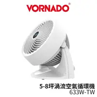 在飛比找Yahoo!奇摩拍賣優惠-VORNADO沃拿多 5-8坪渦流空氣循環機 白色 633W