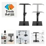 Set of 2 Desktop Studio Monitor Speaker Stands Bookshelf Speaker Stands