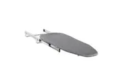 HEUGER 810mm Fold-Out Hide-Away Ironing Board