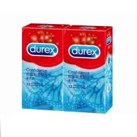 在飛比找momo購物網優惠-【Durex杜蕾斯】薄型保險套12入*2盒(共24入)