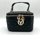 Brand New Valentino Orlandi Top Handle Vanity Box Bag with Chain Strap