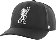 '47 Brand Low Profile Snapback Cap - Zone FC Liverpool, Black, One Size