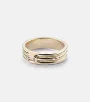 [Stone and Strand] Stone and Strand 14kt gold ring with diamond L 1/2 gold