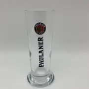(2) Paulaner Munchen 0.1L 3oz German Sampling Glasses (Set of 2) 5.5” Tall