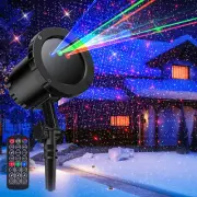 Christmas Laser Projection Lights, Red Blue Green Dynamic Laser Christmas Light
