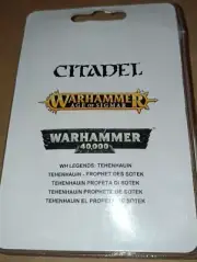WARHAMMER OLD WORLD FANTASY - TEHENHAUIN PROPHET OF SOTEK - METAL - OOP - NIB