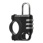 Sturdy Motorcycle Helmet Lock 3 Digit Password Motorcycle Security Lock
