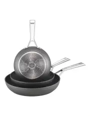 [Essteele] Per Bellezza Nonstick Induction Open Skillet Triple Pack in Grey