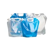 4pcs Folding Water Storage Bag Portable Bucket for Camping Hiking Outdoor Sports