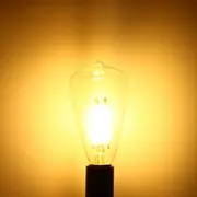 E14 4W Kingso COB Edison Bulb Antique Lamp Retro Vintage Light 220V 33 WHITE