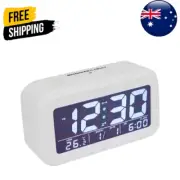 Alarm Clock Home Decor Bedroom Radio Portable Lights Time Digital Multi Function