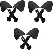 ULTECHNOVO 3 Pairs Adjustable Men's Boot Stretcher with Air Holes for Sneakers Shoe Shaper for Crease Prevention Shape Maintenance Lightweight Protector