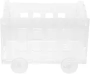 MUCKLILY Clear Miniature Display Case: Acrylic Display Case For Figures And Dolls - DIY Storage Box For Home Decoration And Space Utilization
