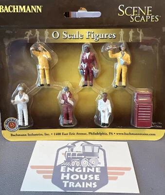 Bachmann 33163 Mechanics O Scale Train Figures