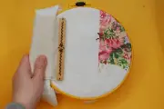 Universal magnetic grime guard for embroidery hoop qsnap needle minder