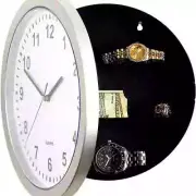Sight Secret Wall Clock With Hidden Compartment Valueables Safe Box Decoration
