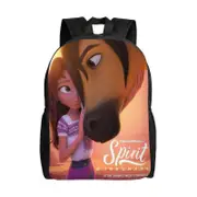 v1202 Spirit-Stallion of the Cimarron Backpack for School, Stylish Daypack with Full Print Design, Lightweight Book Bag for Students, Men, and Women k