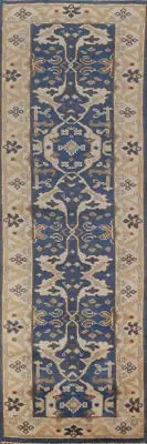 Traditional New Oushak Indian Runner Rug Hallway Carpet" 3x10 ft