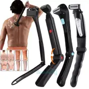 NEW Electric Back Shaver For Men Long Handle Body Hair Removal Razor, 4 Types