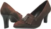 Franco Sarto Kirk Shoes Tobacco Sport Suede Womens 6.5M