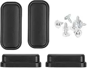 [BWOFJGWH] Set of Luggage Lower Side Stand with Screws, Simple And Lightweight Assembly Accessory, Replacement Parts