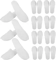 Homoyoyo 20 Pairs Disposable Non Slip Slippers for Guests Comfortable Hotel Home Use Lightweight Indoor Footwear for Travel Housewarming