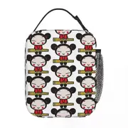 c260 Cute Pucca Lunch Bags Insulated Lunch Tote Waterproof Bento Box Resuable Picnic Bags for Woman Work Children School k260