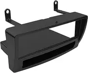 Rynplex Single Din Fascia W Pocket Radio CD Stereo Panel Dash Mount Installation Trim Kit Frame Facia, for Toyota, for Corolla, Auto Radio Mounting Frame