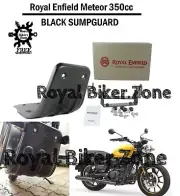 Genuine Royal Enfield "Black Sumpguard" For Meteor 350cc (for: Royal Enfield)