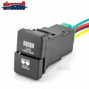 LED Light Bar / Spot Light 12V Dual Button Push Switch For Toyota Tacoma 2012+ (for: Toyota)