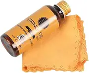 Guitar String Lubricant Oil | 1.69oz Guitar Metal Accessories Lubricant - With Application Cloth Rust-proof Guitar Metal Parts Lubricant For Bass Guitar