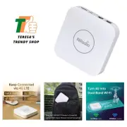 4G LTE Router, Portable AC1200 Dual Band Unlocked 4G Modem Router with SIM Ca...