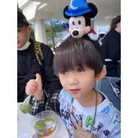 在飛比找蝦皮購物優惠-現貨）二手日本東京迪士尼Disney可愛米奇魔法帽髮箍