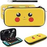 WOTOW Case for Nintendo Switch, Portable Carrying Case for Nintendo Switch Lite Compatible with Joy-Con Controller Console, Travel Case Protective Case for Nintendo Switch Shock and Drop Resistant